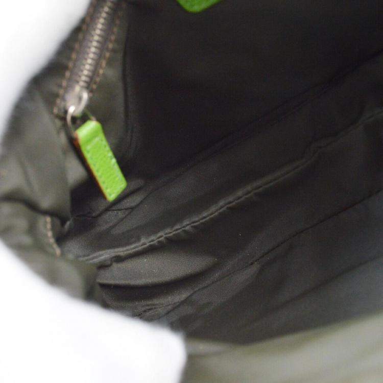 Pre Owned Christian Dior Rasta Trotter Saddle Shoulder Bag
