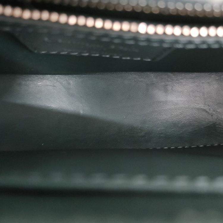 Pre Owned Christian Dior Linen Caro Small Bag