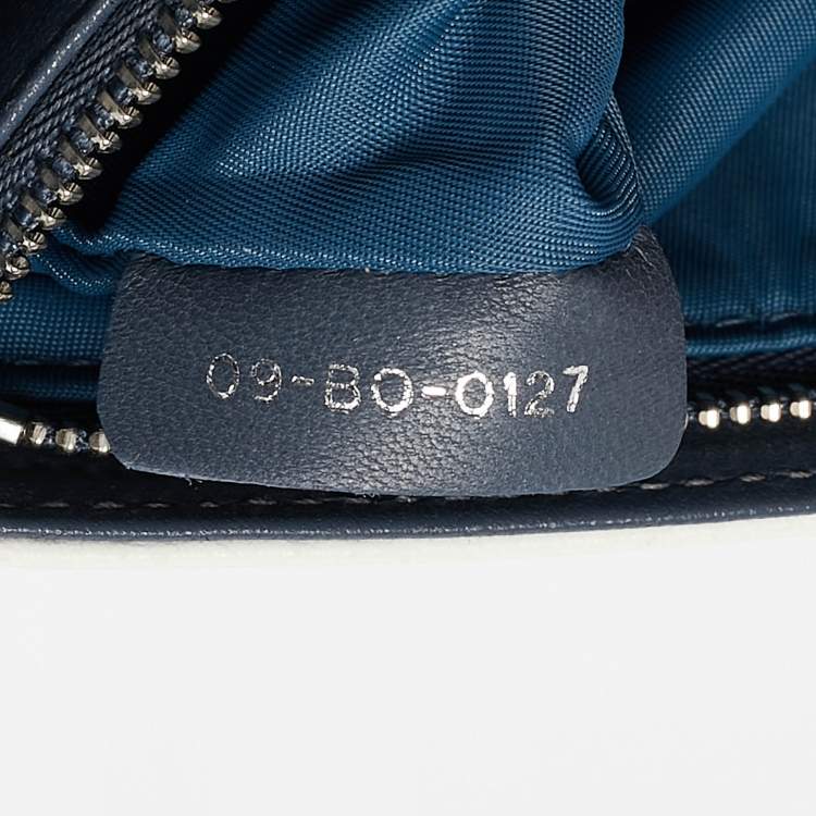 Pre Owned Dior White Cannage Leather Diorama Wallet On Chain