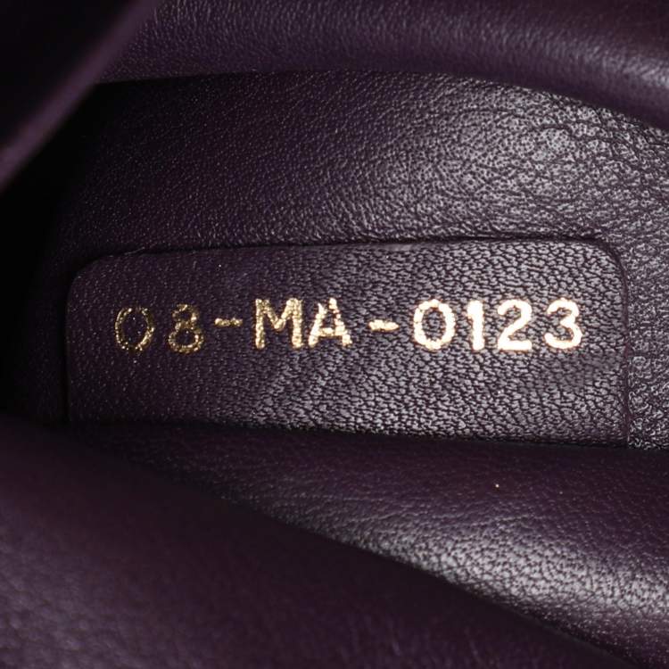 Pre Owned Dior Coral Leather Large Diorissimo Shopper Tote