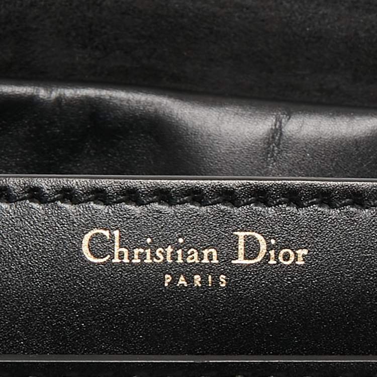 Pre Owned Dior Black Leather Medium J'Adior Flap Shoulder Bag