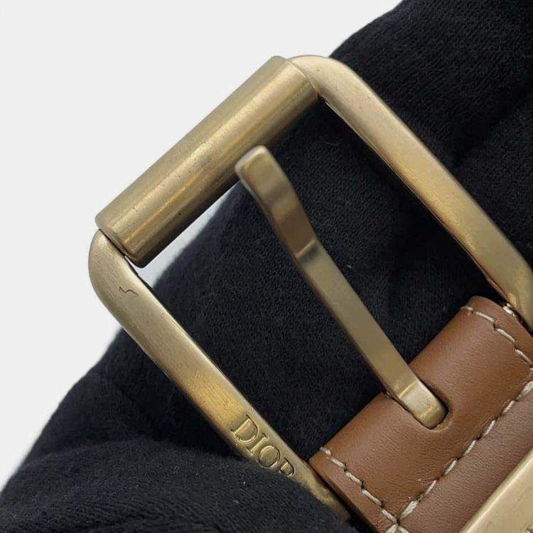 Pre Owned Dior Brown PVC Hit the Road Waist Bag