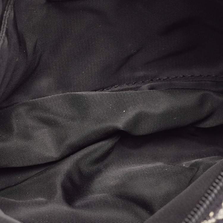 Pre Owned Dior Navy Blue Diorissimo Canvas Pochette