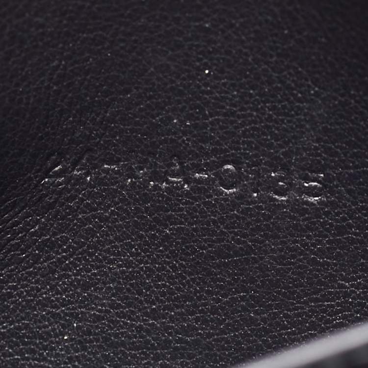 Pre Owned Dior Black Leather Tribale Promenade Flap Shoulder Bag
