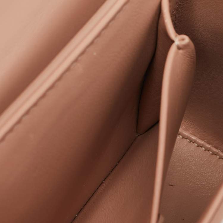 Pre Owned Dior Beige Leather 30 Montaigne Box Bag