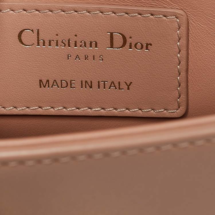 Pre Owned Dior Beige Leather 30 Montaigne Box Bag
