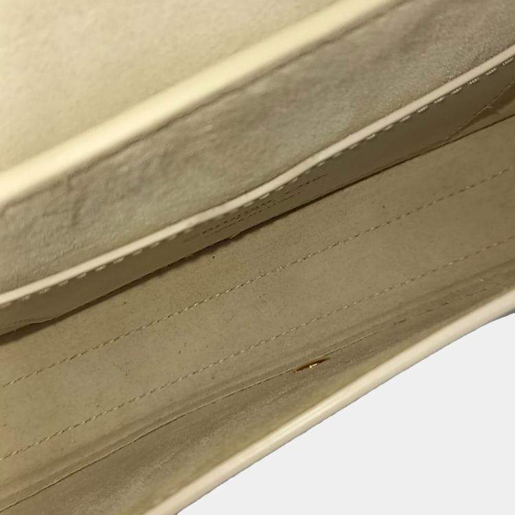 Pre Owned Dior White Leather Bobby East Waist Bag