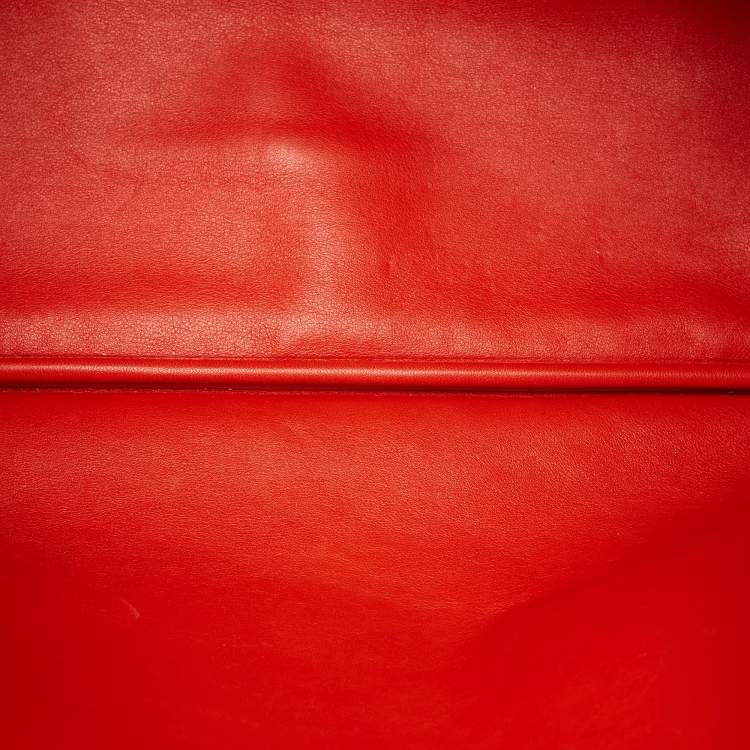 Pre Owned Dior Pink Leather Large Diorissimo Shopper Tote