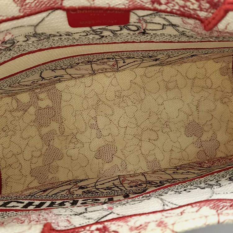 Pre Owned Dior Multicolor Fabric Book Tote Bag 36