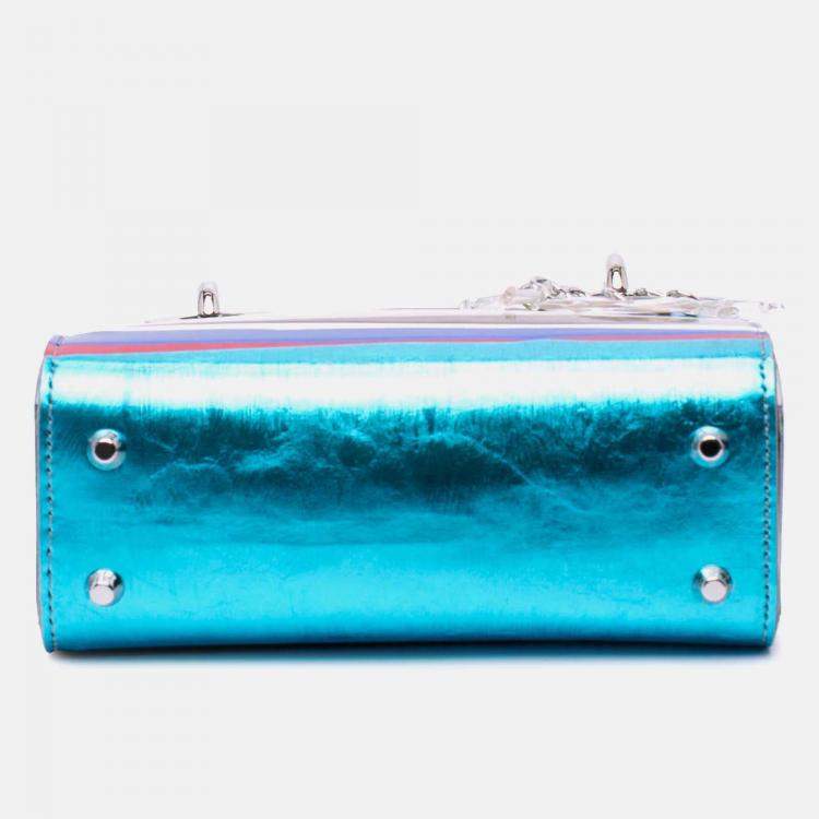 مملوكة مسبقًا Dior Multicolor Wang Guangle Mini PVC Technical Fabric Lady Dior
