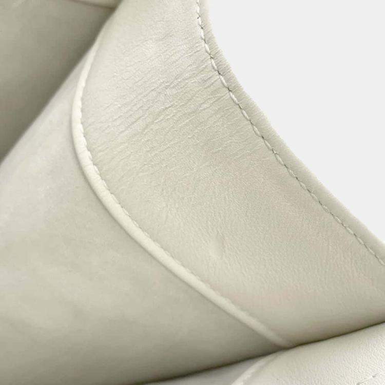 Pre Owned  Dior Ivory Cannage Leather Archi Essential Tote Bag