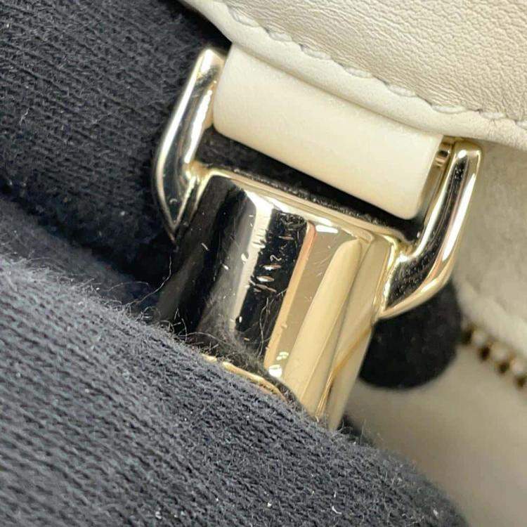 Pre Owned  Dior Ivory Cannage Leather Archi Essential Tote Bag