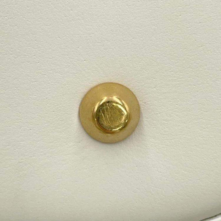 Pre Owned Dior Latte Calf Leather Medium C'est Dior Shoulder Bag