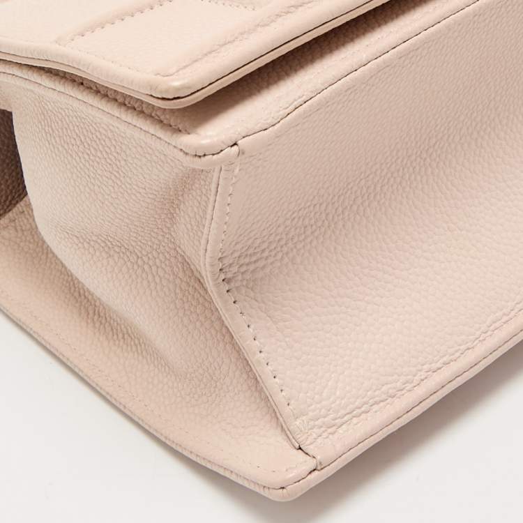 Pre Owned Dior Blush Pink Leather Medium Diorama Shoulder Bag