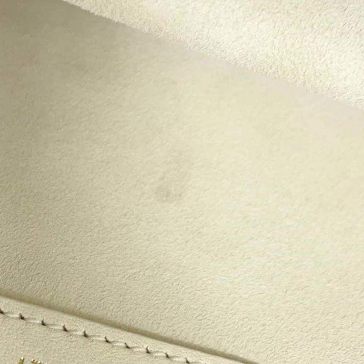Pre Owned Dior Ivory Leather Archicannage Essential Tote Bag