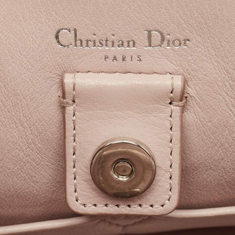 Pre Owned Dior Black Crocodile Mini Diorissimo Tote