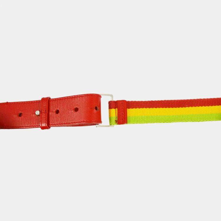 Pre Owned Christian Dior Trotter Saddle Belt Bum Bag