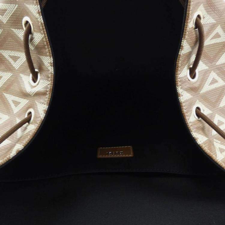 Pre Owned Christian Dior Large CD Diamond Hit The Road Backpack 
