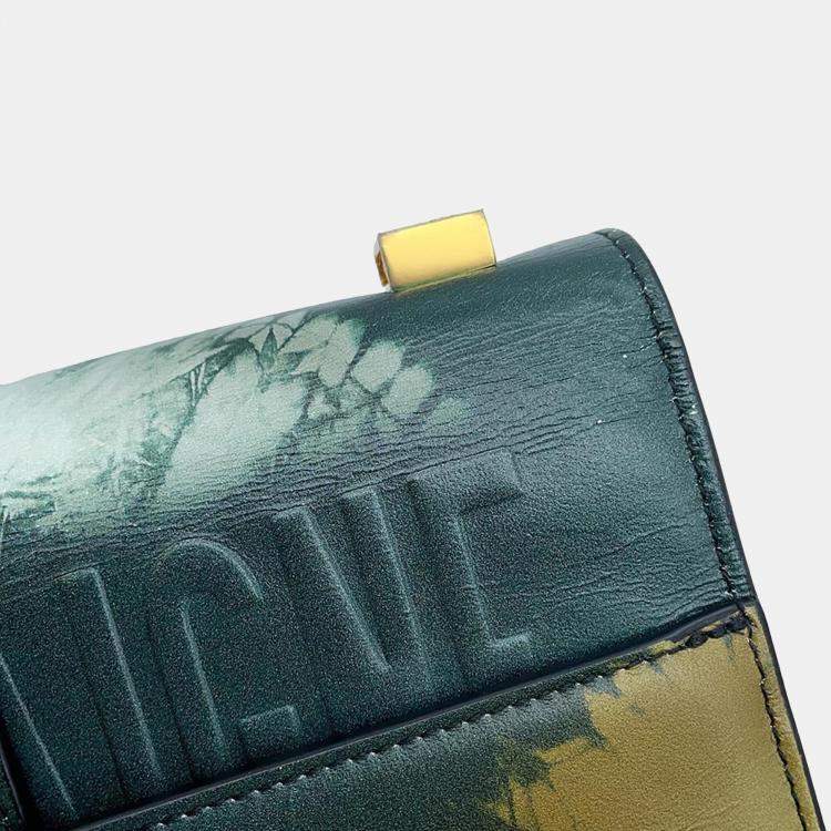 Pre Owned  Dior Green Leather 30 Montaigne Shoulder Bag