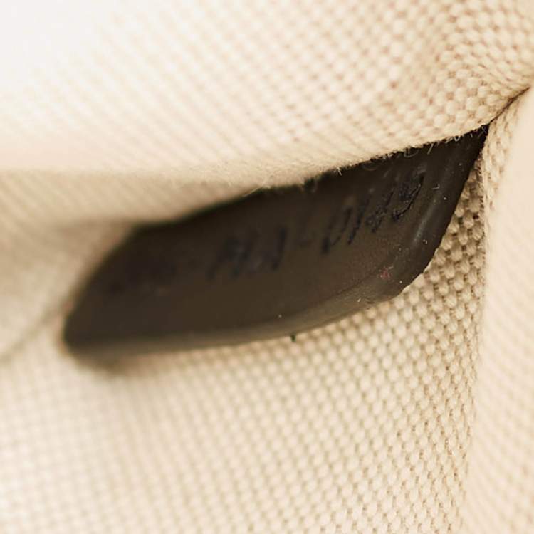 Pre Owned Dior Navy Blue Oblique Canvas Fold Over Clutch