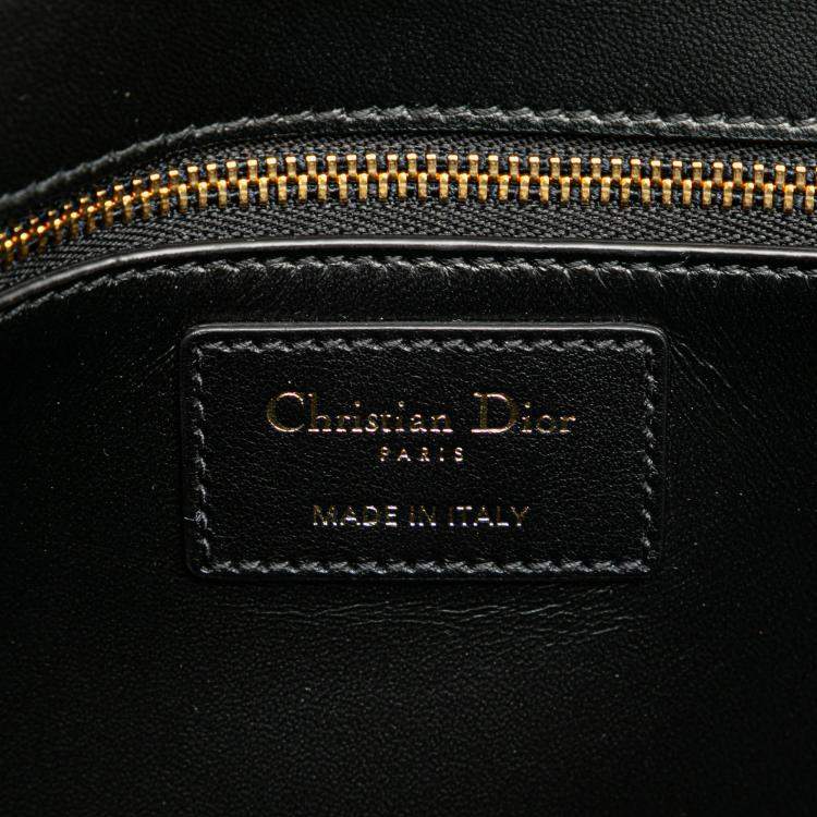 Pre Owned Dior Brown Pony Hair Leopard Print 30 Montaigne Flap Shoulder Bag
