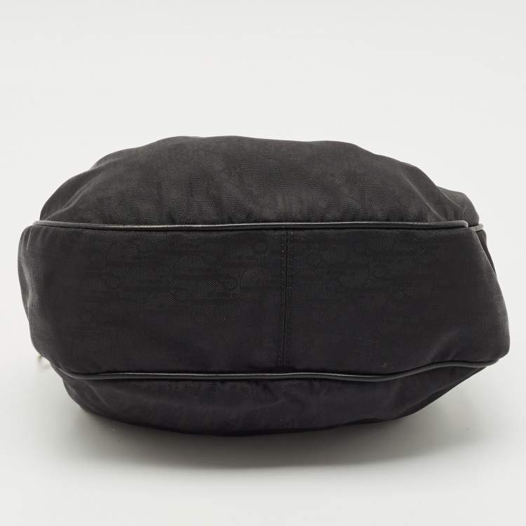 Pre Owned Dior Black Diorissimo Nylon Lovely Hobo
