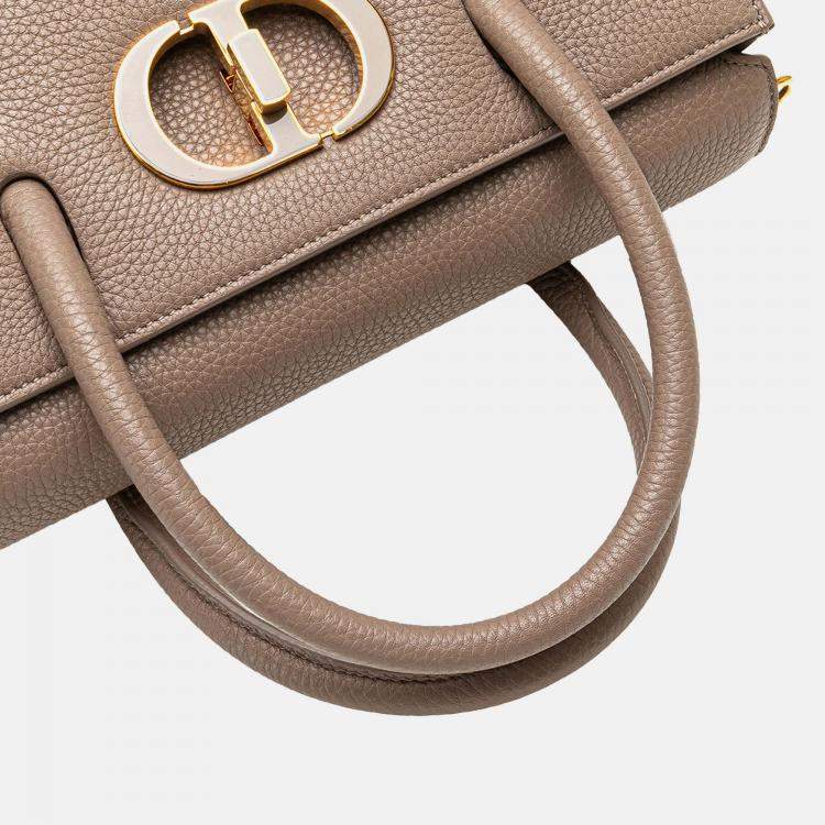 Pre Owned Dior Beige Medium Grained Calfskin Saint Honore Bag