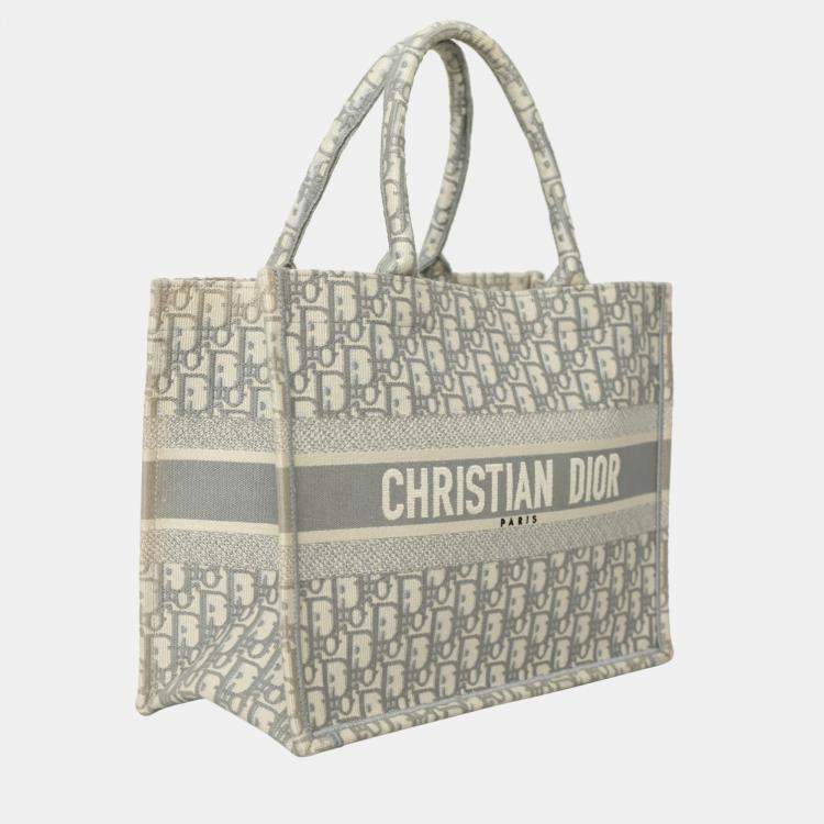 Pre Owned Dior Medium Oblique Book Tote