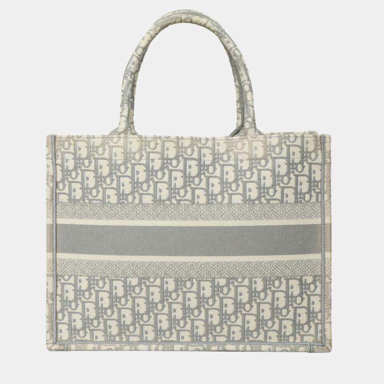 Pre Owned Dior Medium Oblique Book Tote