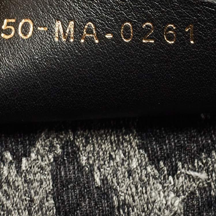 Pre Owned Dior Multicolor Leopard Velvet and Canvas Medium Book Tote