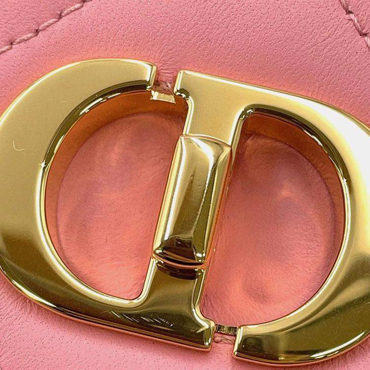 Pre Owned Dior Miss Caro Pink Leather Chain Shoulder Bag