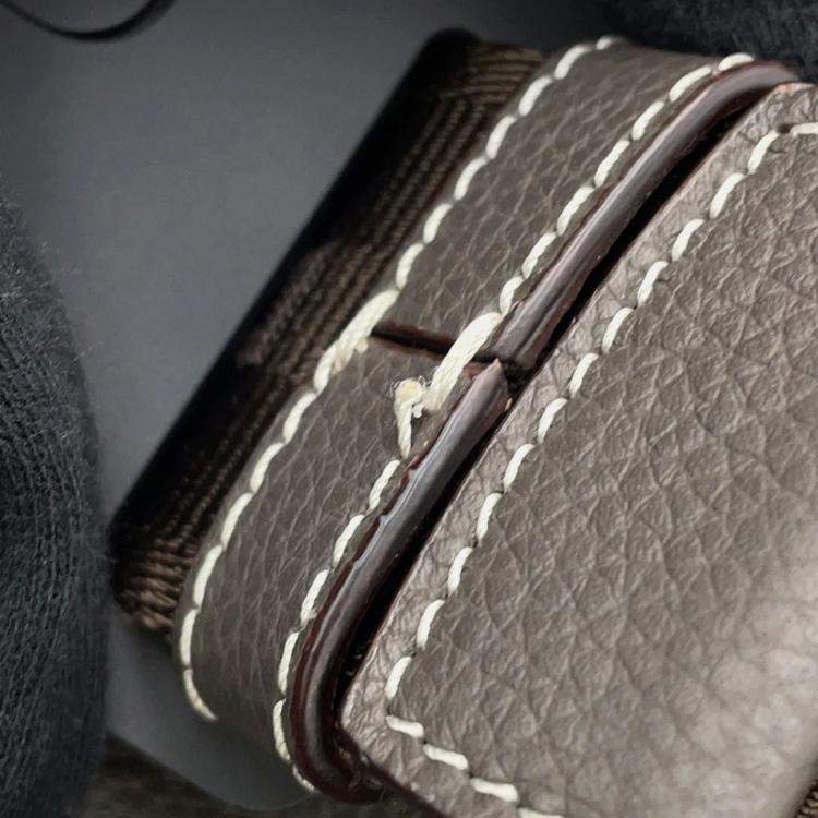Pre Owned Dior Saddle Bag Dark Brown1Adpo093Ykk Leather
