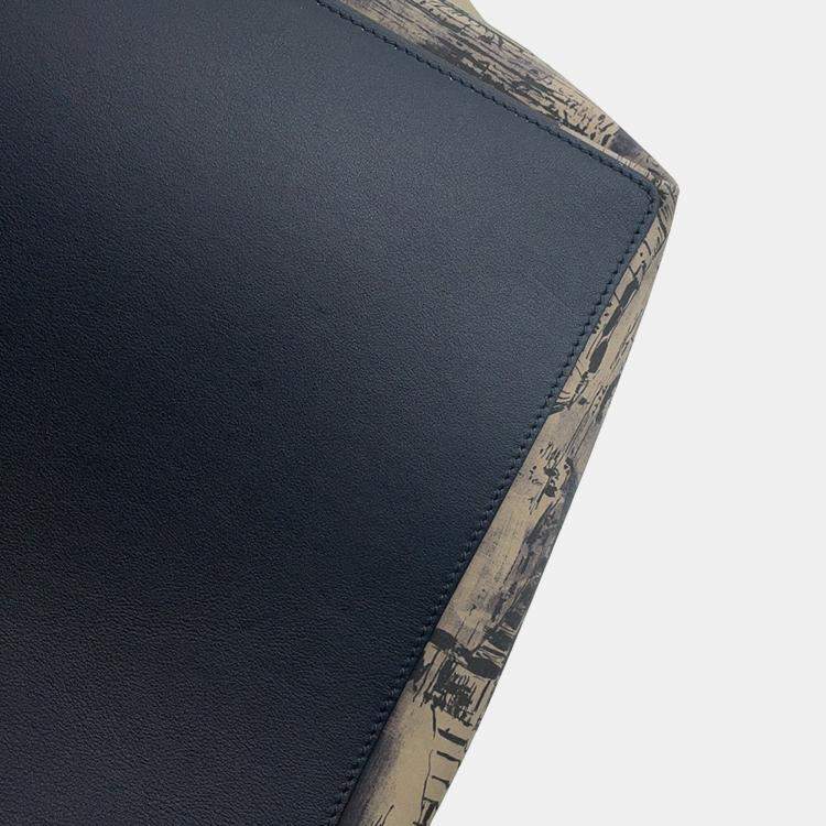 Pre Owned Dior Jules Oblique Tote Bag Beigem2820Ozbp Nylon Leather Size Large