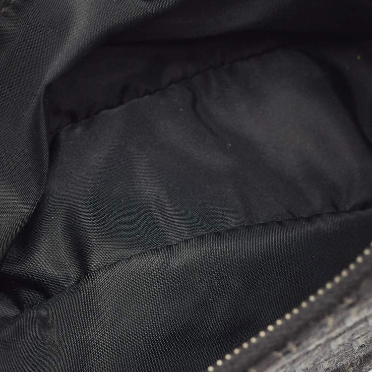 Pre Owned Dior Black Diorissimo Canvas Street Chic Hobo