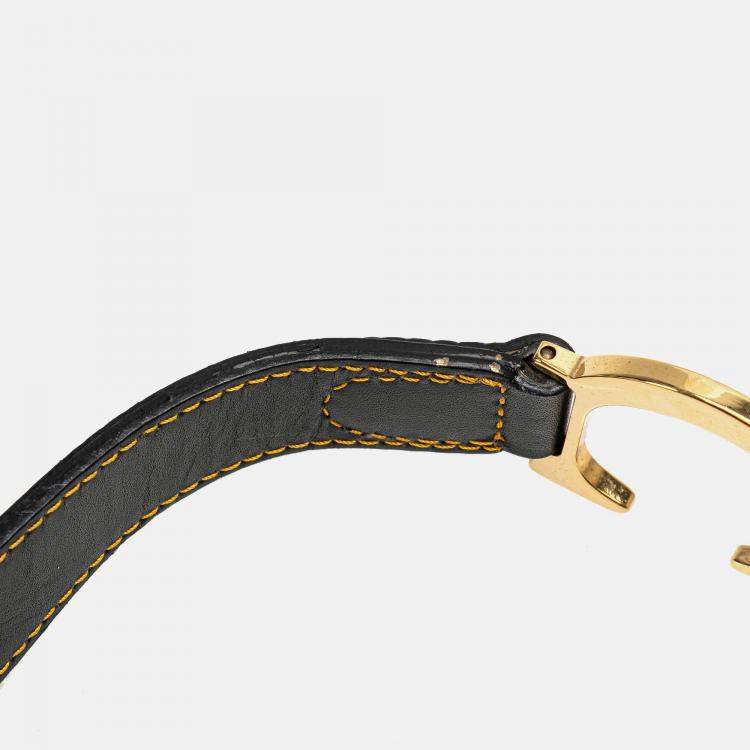 Pre Owned Dior Navy Blue Diorissimo Canvas Saddle Bag