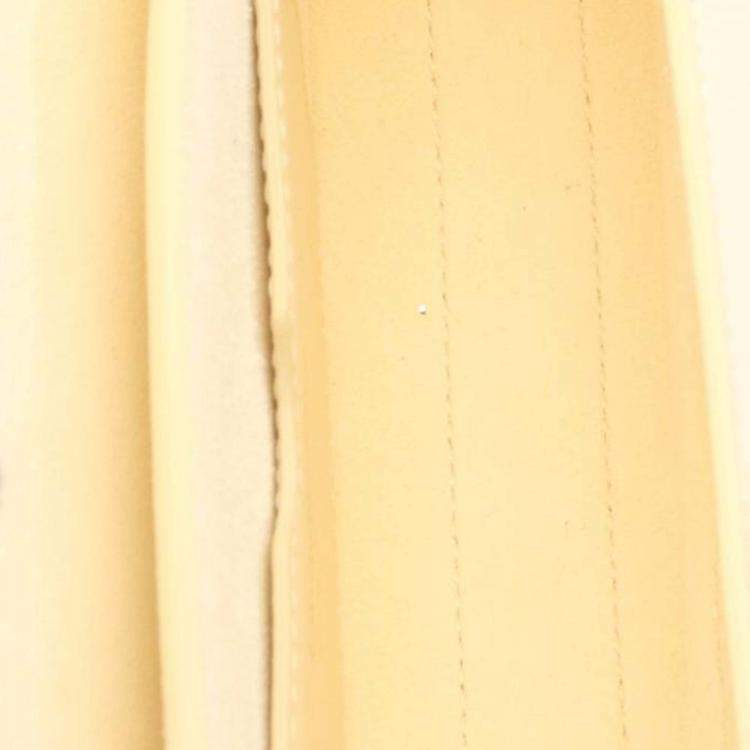 Pre Owned Dior Yellow Calfskin Bobby East West Crossbody