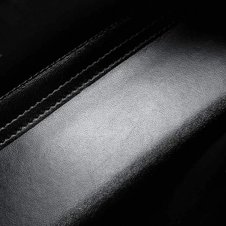 Pre Owned Dior Montaigne 30 Black Leather Shoulder Bag