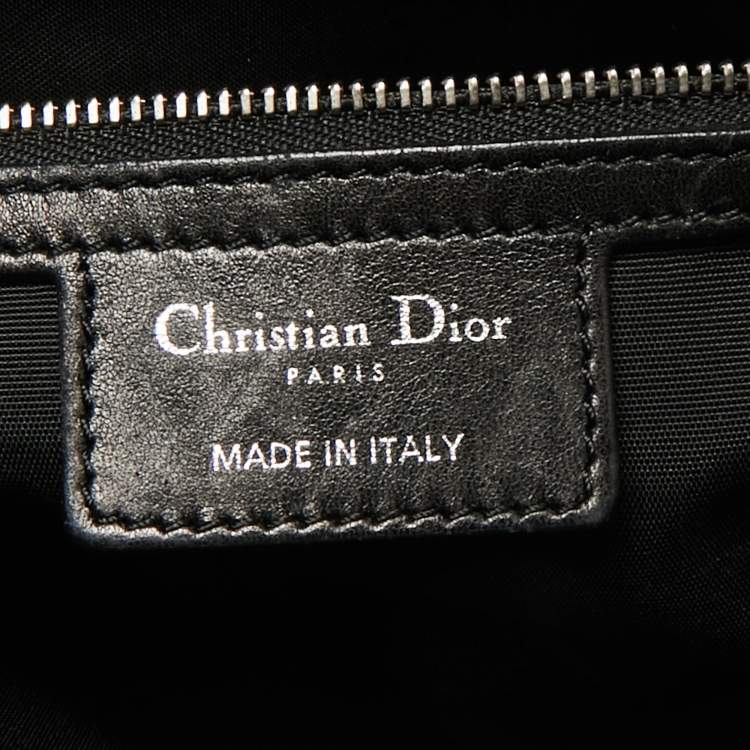 مملوكة مسبقًا Dior Black Cannage Leather Soft Lady Dior Satchel