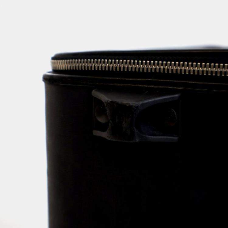 Pre Owned Dior Oblique Black Coated Canvas Travel Bag