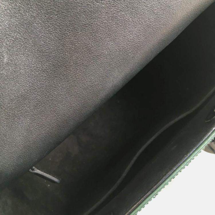Pre Owned Dior Lady Dior Medium Crystal Embellished Leather Tote Bag