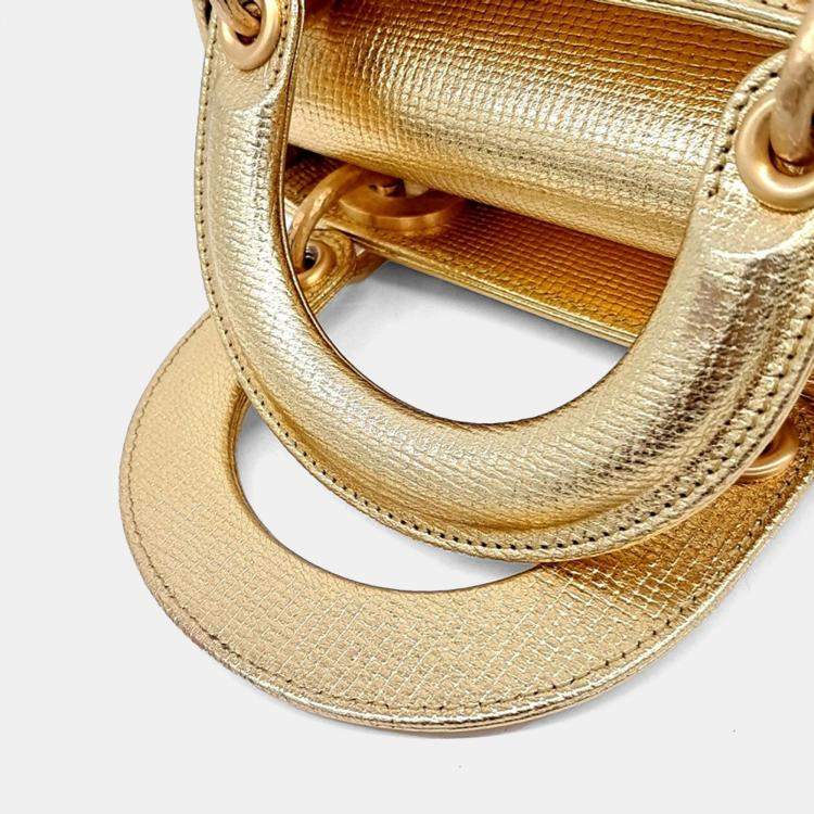 Pre Owned Dior X Olgard Amaral Lady Bag Mini