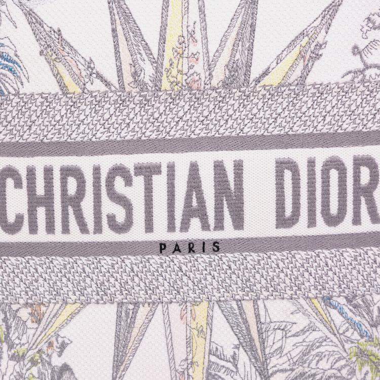 Pre Owned Dior Purple Medium Reve d Infini Book Tote
