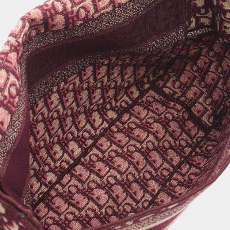 Pre Owned Dior Red Large Oblique Canvas Diorcamp Messenger Bag