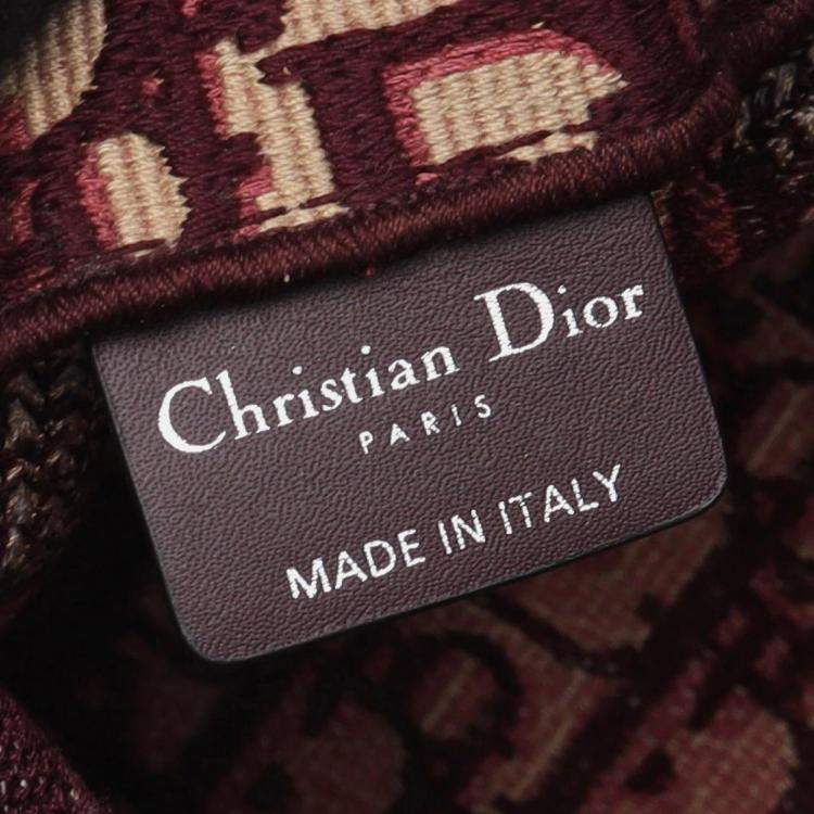 Pre Owned Dior Red Large Oblique Canvas Diorcamp Messenger Bag