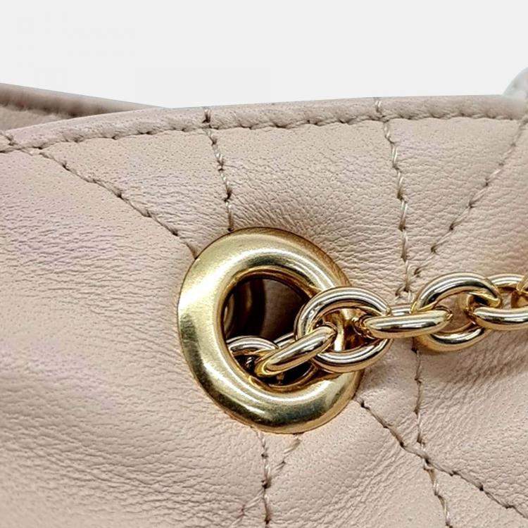 Pre Owned Dior Beige Leather Army Bag