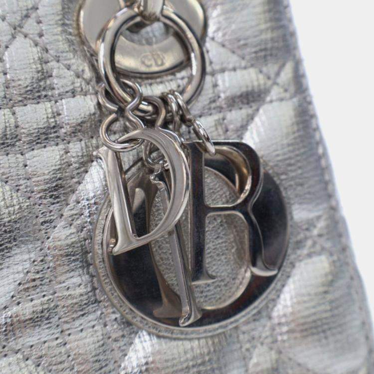 مملوكة مسبقًا Christian Dior My Lady Dior Small Lucky Badges Calfskin Handbag