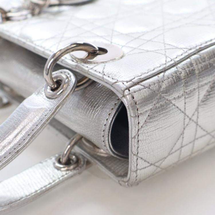 مملوكة مسبقًا Christian Dior My Lady Dior Small Lucky Badges Calfskin Handbag
