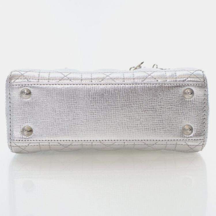 مملوكة مسبقًا Christian Dior My Lady Dior Small Lucky Badges Calfskin Handbag