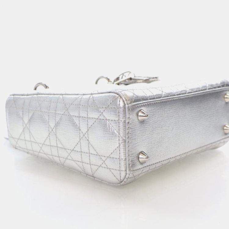 مملوكة مسبقًا Christian Dior My Lady Dior Small Lucky Badges Calfskin Handbag
