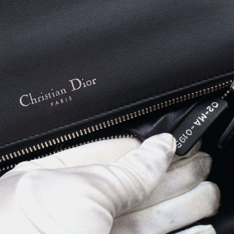 Pre Owned Dior Diorama Medium Calfskin Flap Bag